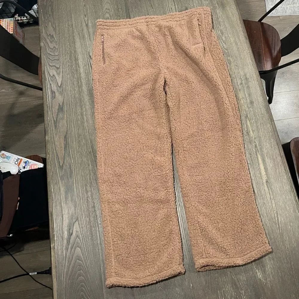 Skims Teddy Track Pant AP-LPT-0862 Desert Size 3X NWT